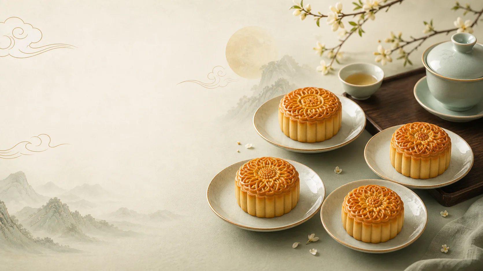 云酥坊中秋月饼礼盒风味测试与节日礼赠预告图